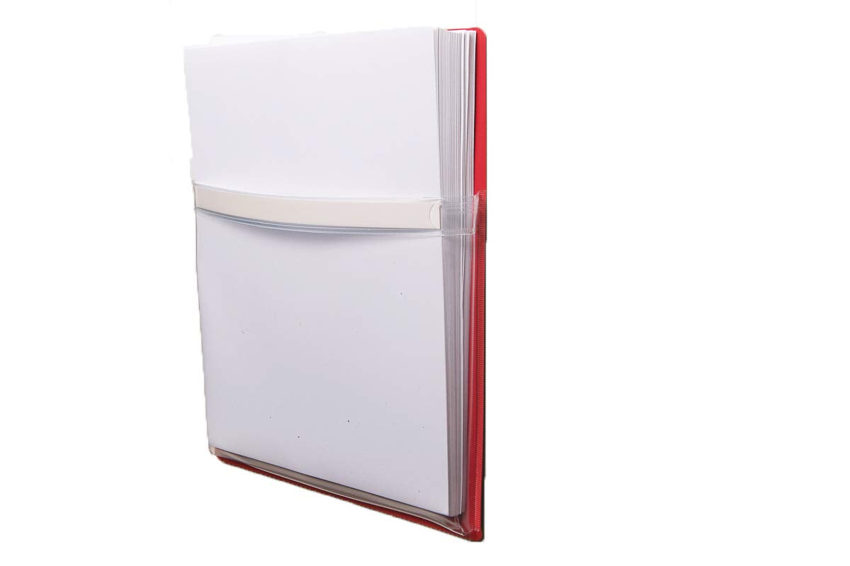 Charles Leonard Magnetic Pockets 26400, Holds up to 2.5 Pounds, 4-Pack, Assorted Colors, 4 Pack