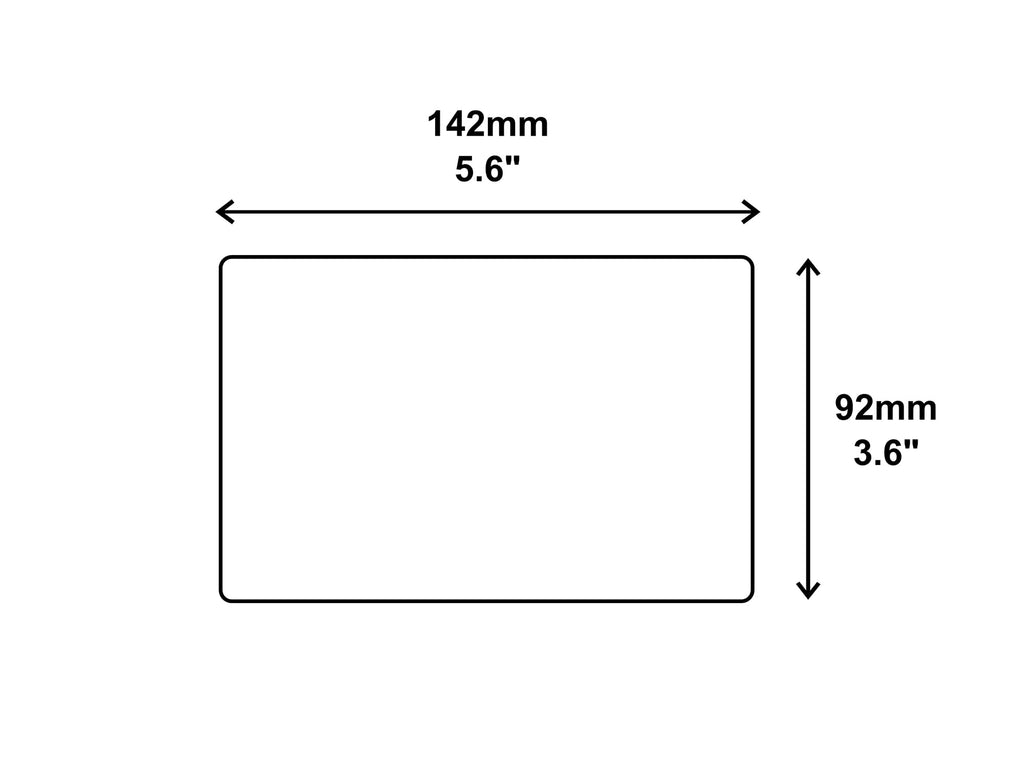 Parcel Box Sign - Metal | Aluminium with Adhesive Backing | Notice for Deliveries, Packages, Post, Mailman | Information Sign | Don't Loose Your Parcel Ever Again