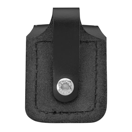 Zippo Leather Pouch w/Loop,Blk. (LPLBK)
