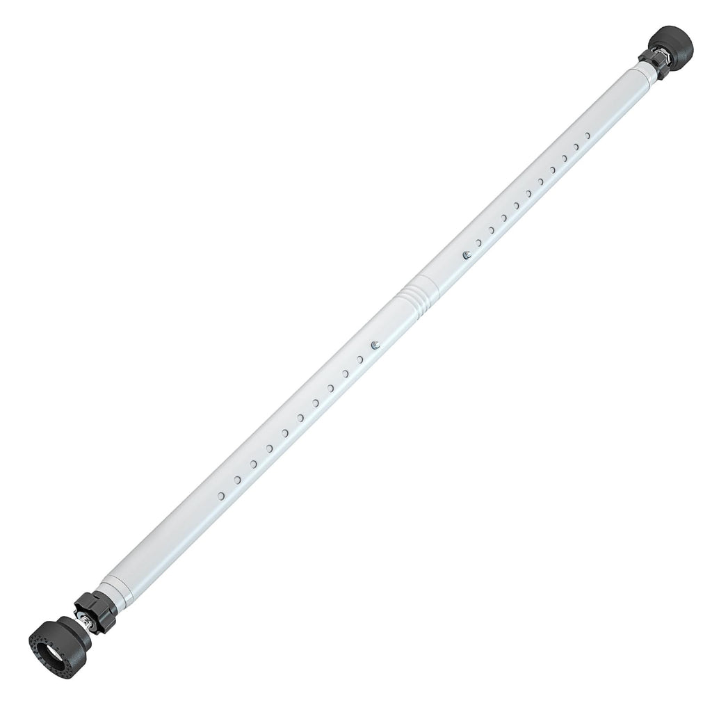 Safeguard Your Home with Adjustable Window and Sliding Door Security Bars, Offering a Wide 16.5-51 inch Range for Enhanced Protection (1, White)