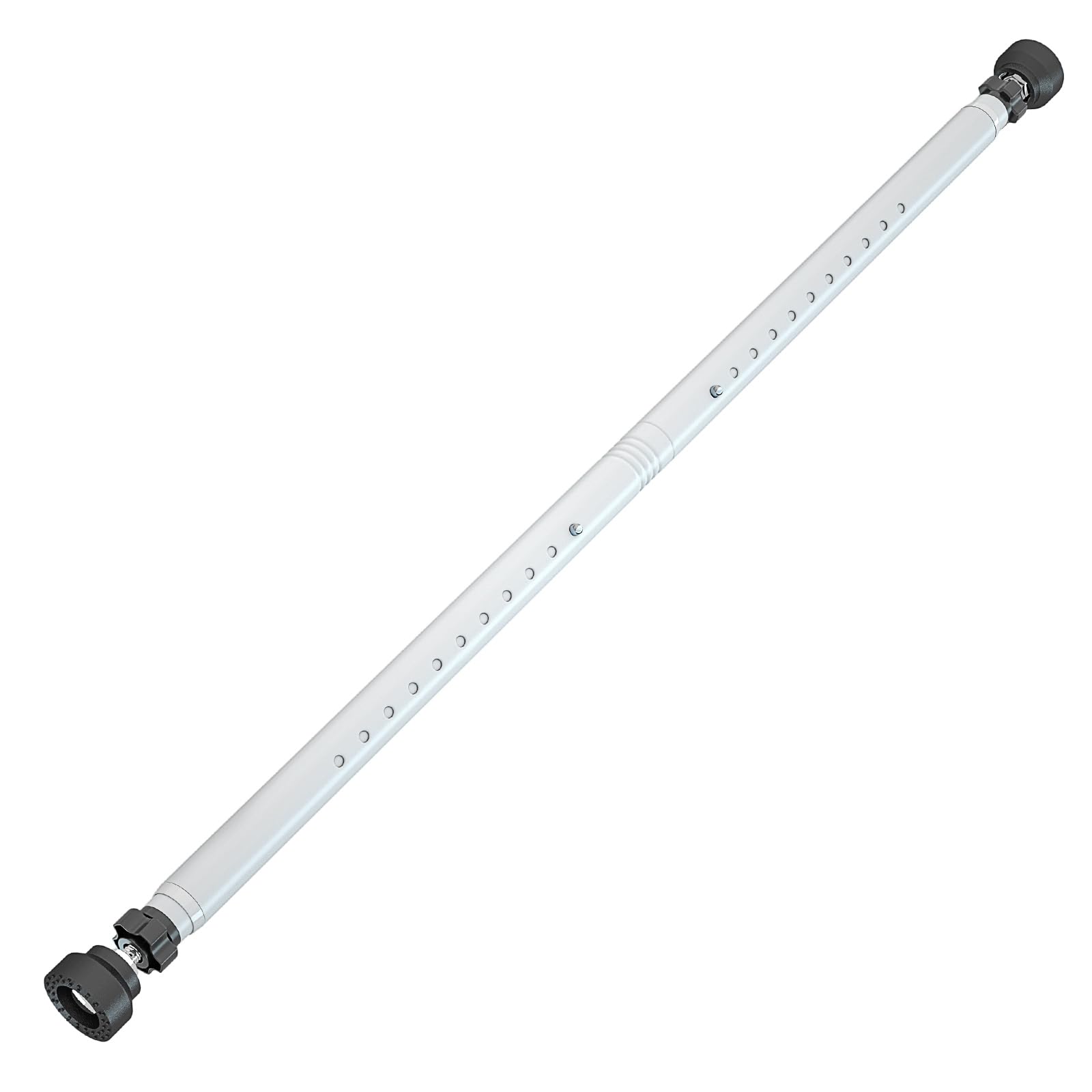 Safeguard Your Home with Adjustable Window and Sliding Door Security Bars, Offering a Wide 16.5-51 inch Range for Enhanced Protection (1, White)