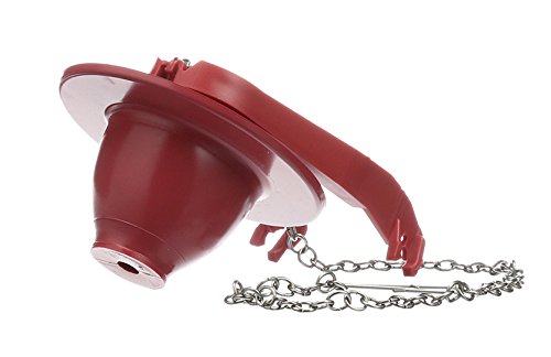Fluidmaster 502P21 Universal Flapper with Microban, Red