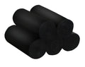 Feisco 2 Gallon Strong Black Trash bag Garbage Bag Bin Liner,150 Counts for Home,Office,Car