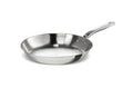 T-FAL Stainless, Frypan Skillet,30 cm, Premium Grade 18/10 Stainless Steel, Encapsulated Base, with Interior Measuring Marks, Induction Safe, Oven-Safe up to 500˚F, Silver