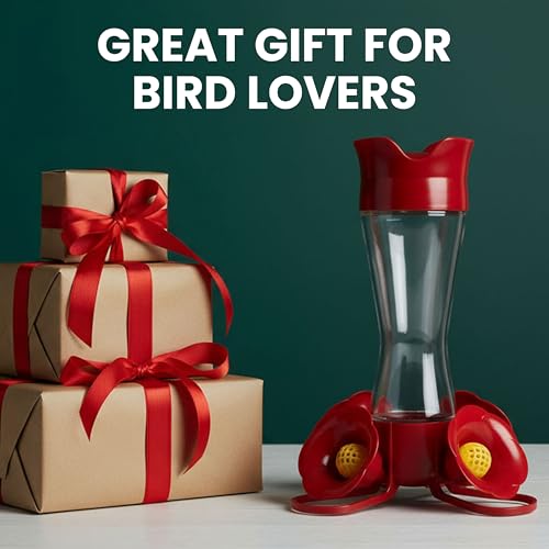 Perky-Pet 203CPBN-2 Pinch Waist Glass Hummingbird Feeder - 2 Hummingbird Feeders