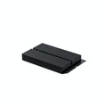 UNIQOOO 3" Black Acrylic Stand | 10 Pack 3mm Slot Wedding Sign Holders, Perfect for Wedding, Table Number, Exhibition, Office, Restaurant, Business
