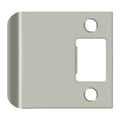 Deltana SPE250U15 2-1/2" x 2-1/4" Extended Lip Strike Plate, Satin Nickel