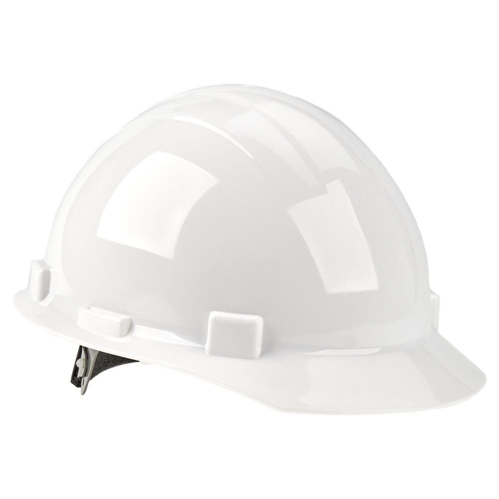 SAFEGEAR, Cap Style Hard Hat, 4 Point Adjustable Ratchet Suspension, CSA Z94.1-15 Type 1 Class E, White, 1 Piece
