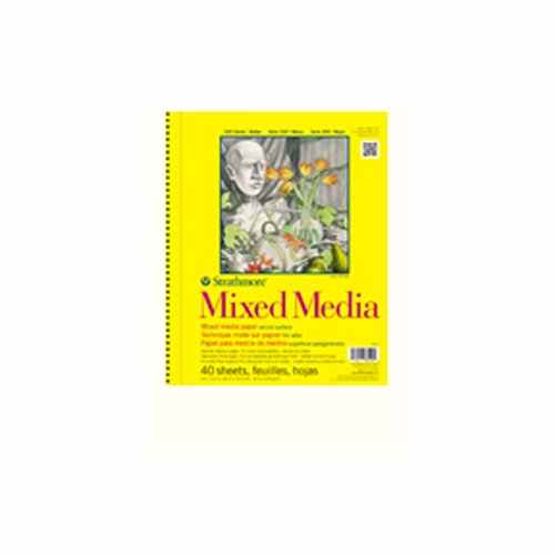 Strathmore 90 lb 40 Sheets Mixed Media Vellum Paper Pad, 5.5 x 8.5