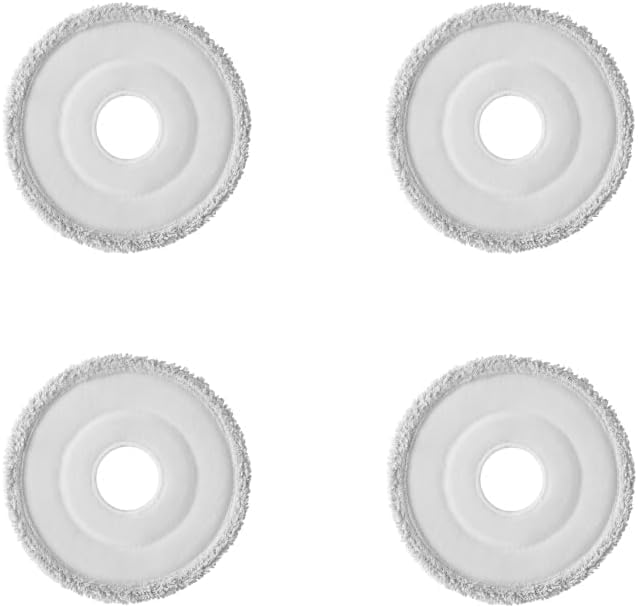 Mova Mop Pads for P10 Pro Ultra/ V50 Ultra Complete/ P50 Pro Ultra/E40 Ultra Robot Vacuum– Reusable Wet Mopping Pads for Efficient Floor Cleaning