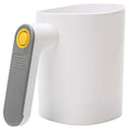 4 Cup Electric Flour Sifter, Fine Mesh Stainless Steel Baking Sieve Handheld Flour Sieve, Automatic Flour Strainer Battery Operated Powder Sieve Strainer for Baking Cakes, Pastries, Pies and Desserts