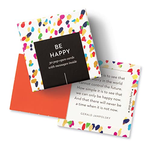Compendium ThoughtFulls Pop-Open Cards — 3-Pack of You're Awesome, Smile, Be Happy — 90 Pop-Open Cards, Each with a Different Message Inside