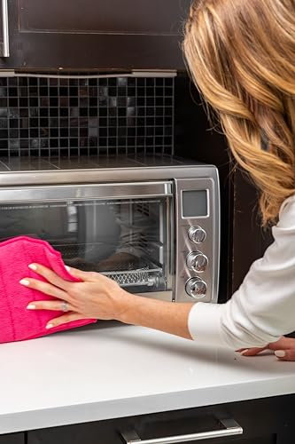 Stardrops The Pink Stuff Miracle Microfibre Pad Collection – Durable, Dual-Sided Scrubbing & Cleaning Pads for Tough Stains and Everyday Messes (9-Pack)