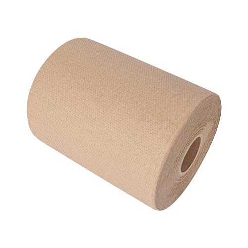 Restaurantware-Paper Towel Roll 600' x 1 Roll Long Paper Towel 8" Wide Hand Towel Roll 1 Ply Universal Dispenser 2" Core Hardwound High Absorbency Everyday Use for Commercial Washroom Kraft