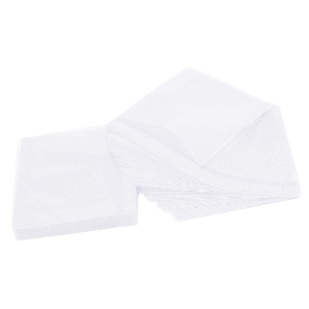600PCS CD DVD Sleeves, FULANDL Premium CD Double-Sided Refill Plastic Sleeve for CD and DVD Storage Binders