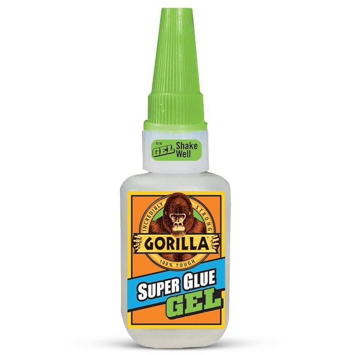 Gorilla Super Glue Gel XL, 25 Gram, Clear, (Pack of 1)