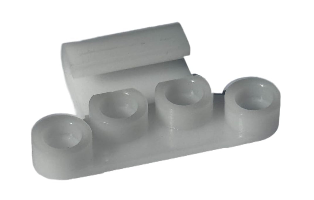 WindowParts PRO Flush Cut Tie Bar Guide (10-Pack) – Window Lock Bar Guide/Plastic Retainer for Multi-Point Casement & Awning Windows – Smooth Glide, Secure Fit, Durable Design
