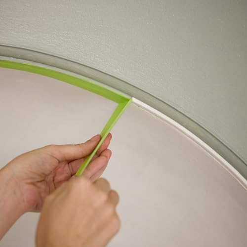 FrogTape Advanced Painters Tape, 1.5 Inch Wide (1.41-Inch x 45-Yard) Multi-Surface Tape with PAINTBLOCK, Conforms Around Curves & Contours, Tear-Free Removability, 2 Rolls, Green