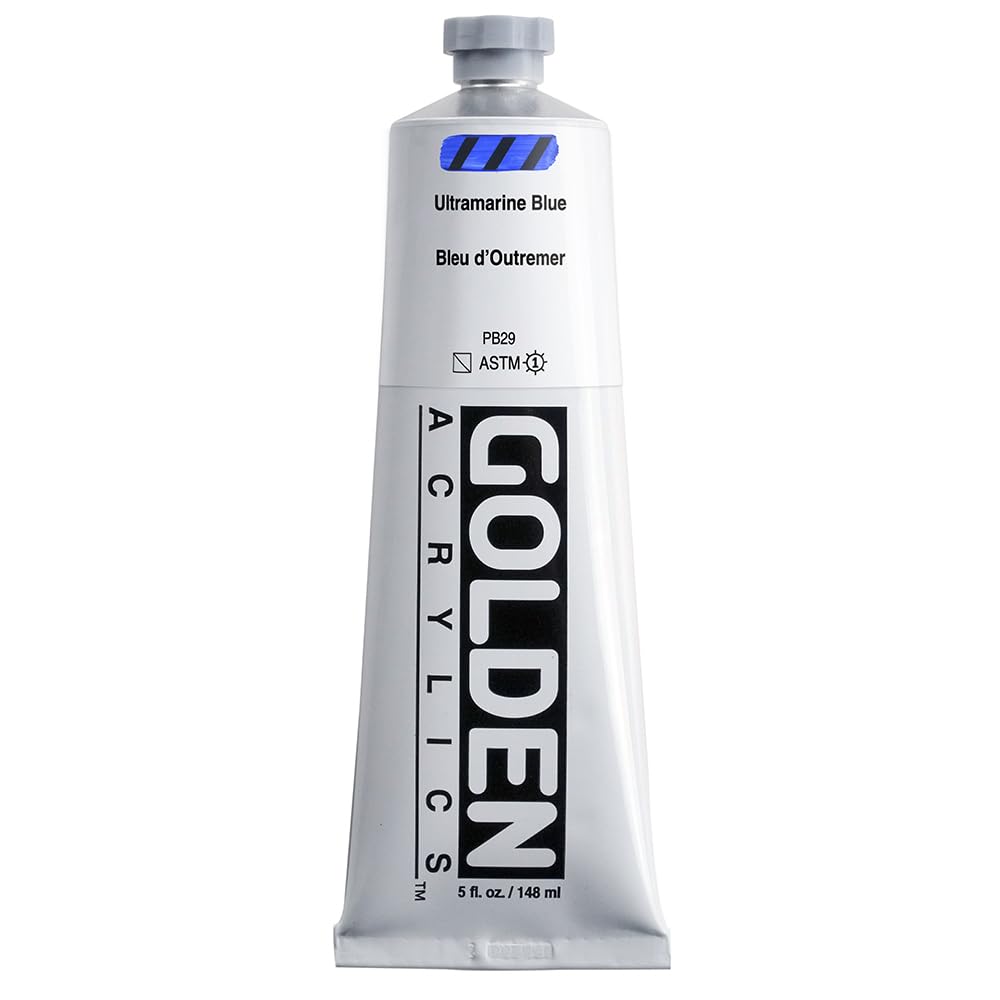 Golden : Heavy Body Acrylic Paint : 150ml : Ultramarine Blue