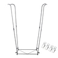 viterlight Trash Bag Holder, Metal Garbage Bag Holder, 30-45 Gallon Portable Trash Bag Holder Stand, Multi-use Leaf Bag Holder for Yard, Camping, Party, Wedding