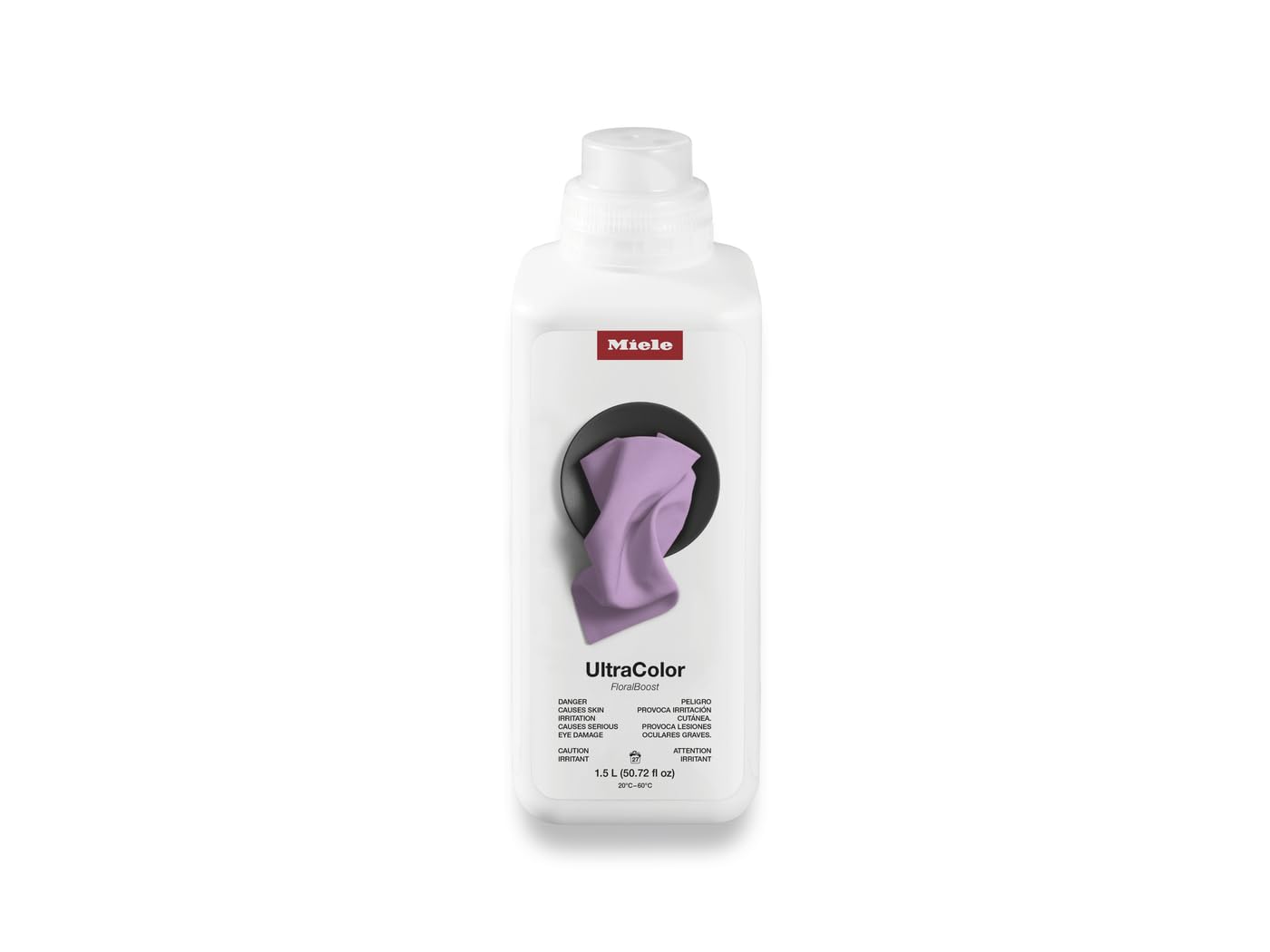Miele Original UltraColor FloralBoost Liquid Laundry Detergent for Miele Washing Machines, Fragrant Colour Protection, 1.5 L - 12277410