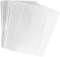 500pcs 5"×7" Clear Flat Open-End Cellophane Bags | Cello Bags, Poly Bags For Bakery, Candle, Soap, Cookie, Candy, Party & Wedding Cellophane Bags By EsseWise