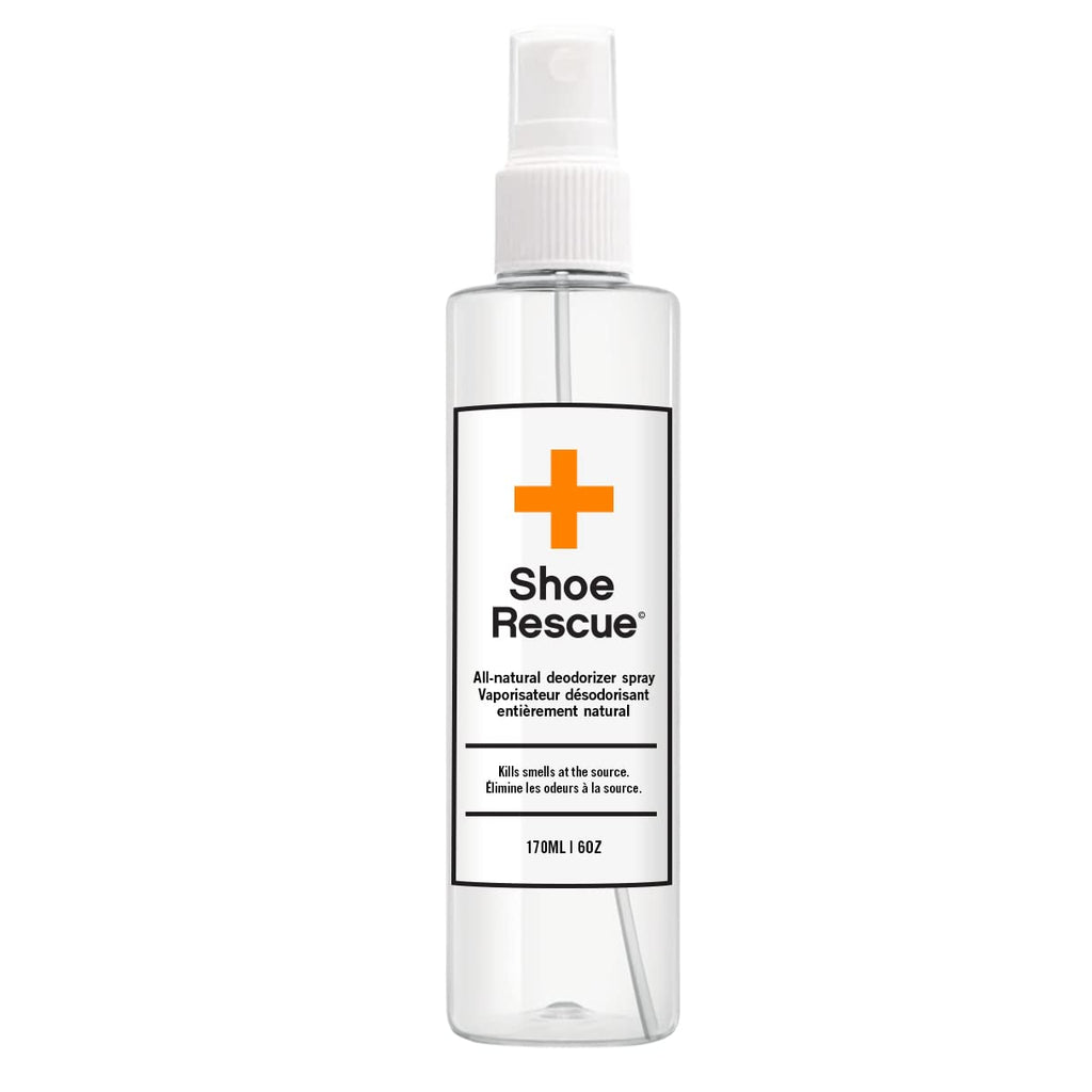BootRescue All-Natural Premium Deodorizer Spray. Kills Odour and Refreshes Running Shoes, Sandals, Gym Bags. 170ml/6oz Bottle.