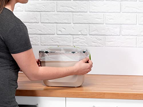 Glad 100% Compostable Bags - Small 10 Litres - Lemon scent 100 Compost Bags