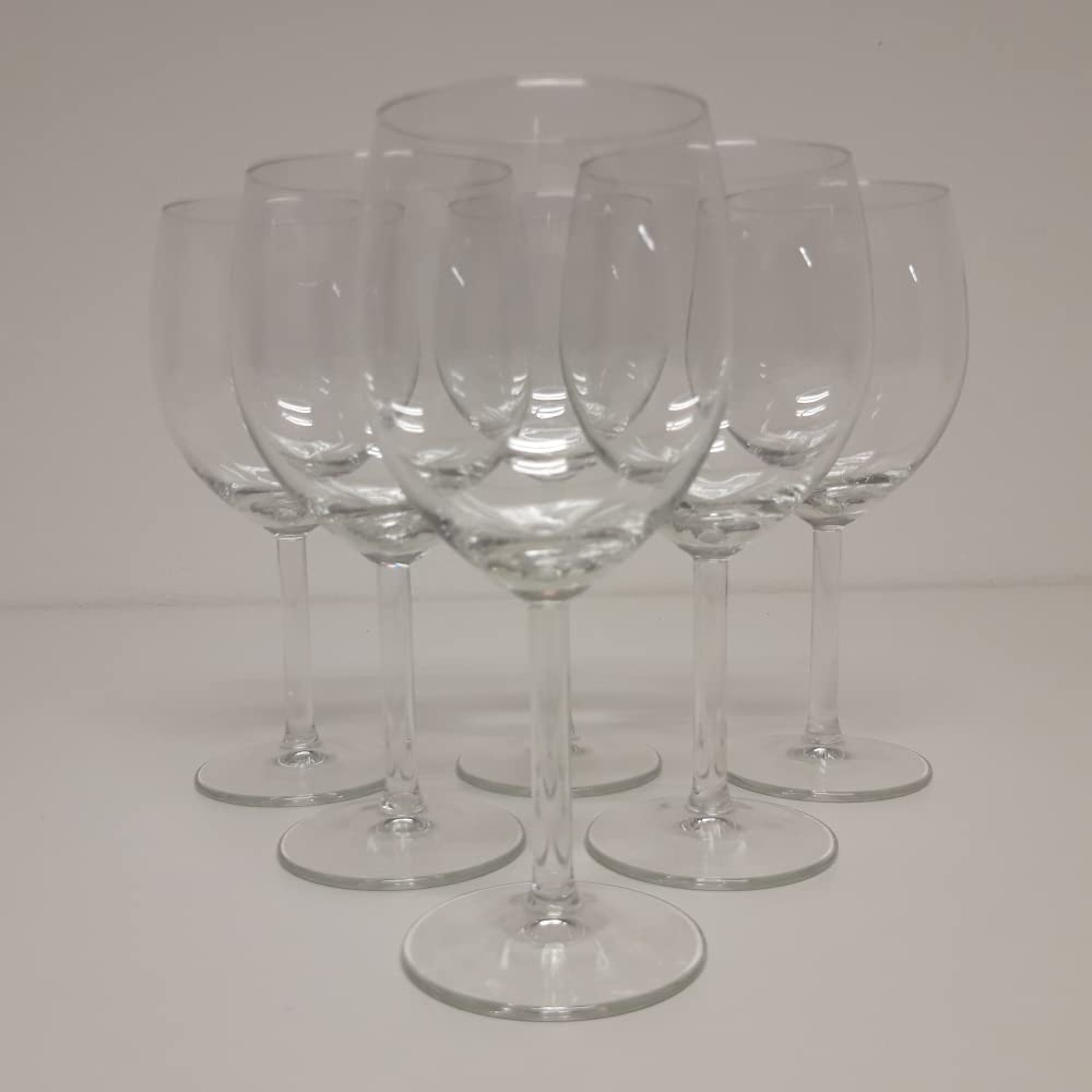 Red Wine Glass by IKEA- Svalka Series Set of 6, 10 0Z