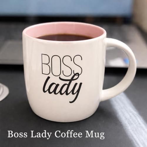 Triple Gifffted Boss Lady Gifts for a Women, Valentines Day, Her Birthday, Christmas, Mothers Day Presents, Coffee Mug Cup Gift for Sister, Mom, Boss, Girlfriend