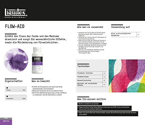 Liquitex Flow Aid Effects Medium, 4-Ounce