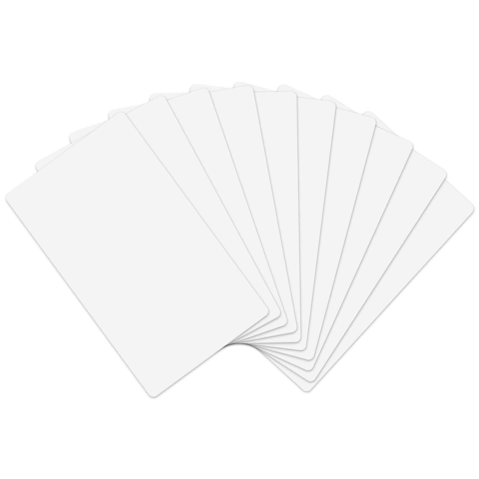 RFID Cards for Time Clock TC1 TC2 MB1 MB2 - Thin RFID Proximity Employee Badges for HapAttend H1 H2 H3 Time Clocks Small Business (10 Pack)