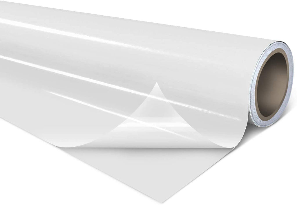 VViViD Clear Self-Adhesive Lamination Vinyl 12 Inch x 30ft Roll for Die-Cutters and Vinyl Plotters