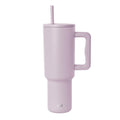 Simple Modern 40 oz Trek Tumbler with Handle and Straw | Insulated Stainless Steel Water Bottle Iced Coffee Cup Travel Mug | 40 oz | Lavender Mist