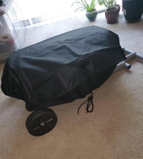 Heavy Duty Grill Cover Fits for Coleman Roadtrip LXX/LXE/285 and Smoke Hollow 205 Grills, All Weather