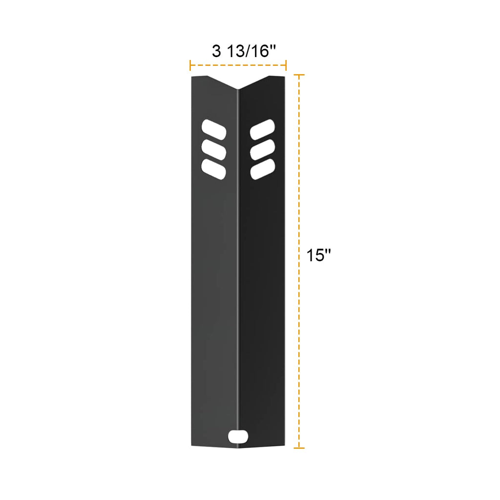 15 inch Heat Plate Replacement for Backyard GBC1460W,GBC1461W, BY13-101-001-13, BY14-101-001-02,Dyna-glo DGF510SBP,DGF510SSP, Uniflame GBC1059WB, BHG and Others, (4-Pack)