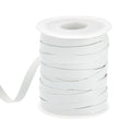 OLYCRAFT 30 Yards Rubber Swimwear Elastic Band 6mm Wide White Elastic Band Swim Flat Band Rubber Band Elastic Rubber Strip Swim Accessory for Clothes Waistbands Sewing Swimwear Craft Embellishment