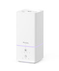 Pharata Humidifiers for Bedroom Home Baby, 2L Top Fill Cool Mist Air Humidifier with 7 Color Atmosphere Light, Small Ultrasonic Quiet Humidifier for Nursery & Plants, (White)
