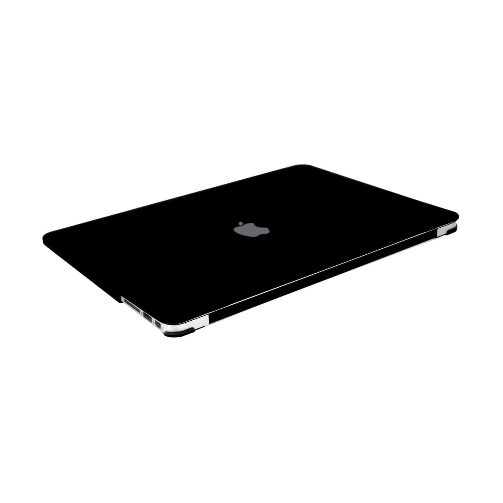 MOSISO Compatible with MacBook Air 13 inch Case (Models: A1369 & A1466, Older Version 2010-2017 Release), Protective Plastic Hard Shell Case & Keyboard Cover & Screen Protector, Black