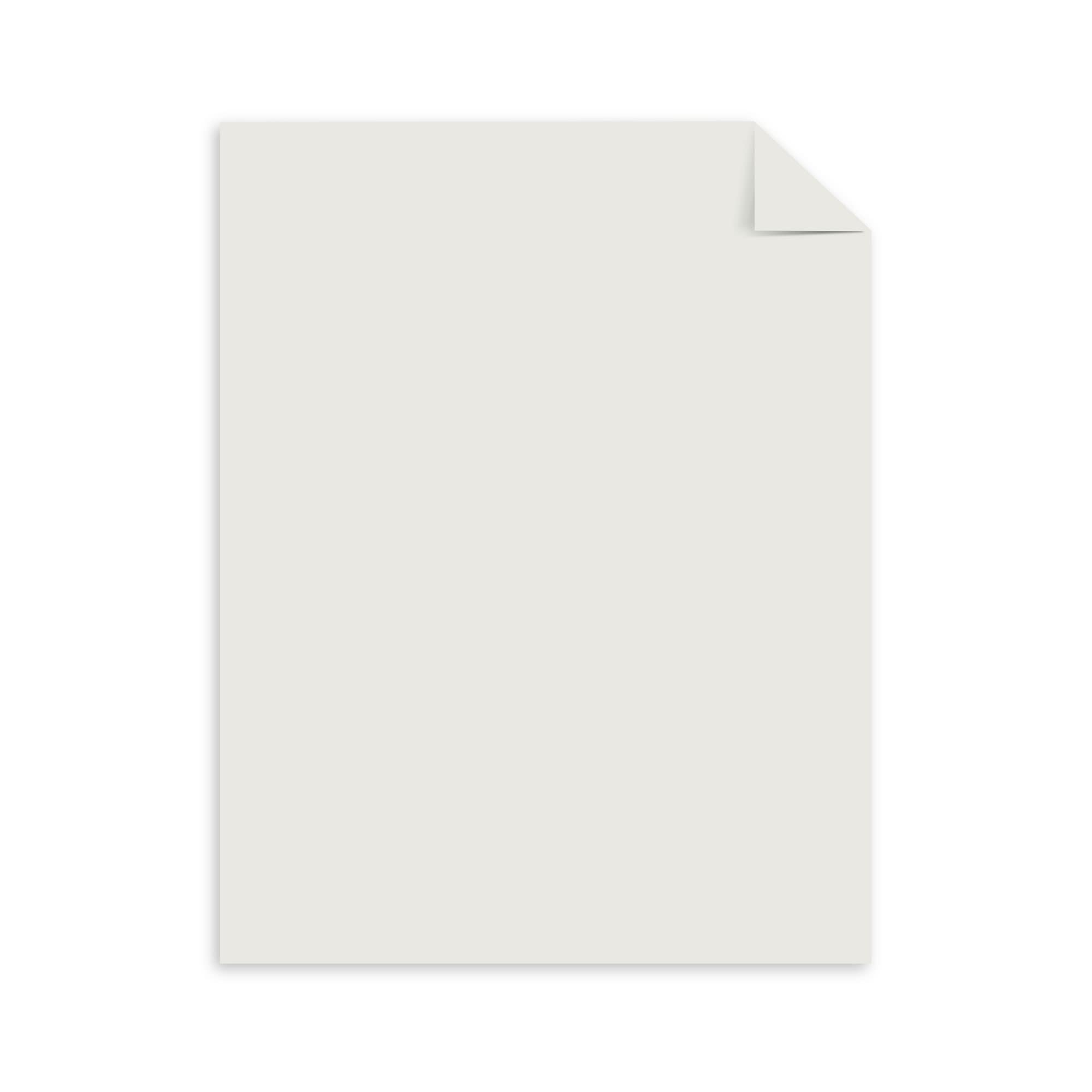 Neenah Exact Index Cardstock, 110 lb, 8.5 x 11 Inches, 250 Sheets, Gray (49591)