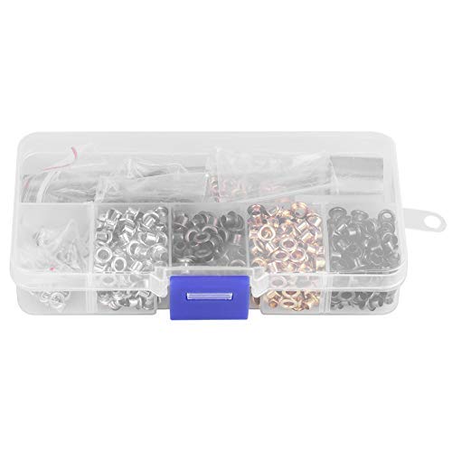 Eyelet Grommet Set Washers Fastener for Leather Craft Clothes Sewing Accessories with 3pcs Handwork Tools Set(3mmx420pcs)