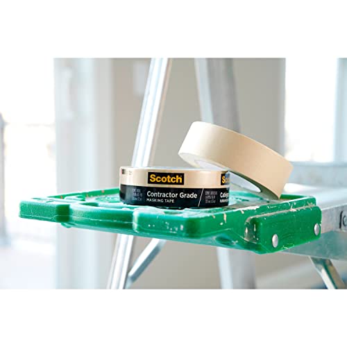 Scotch Painter’s Tape Scotch Masking Tape, Contractor Grade 24 mm (9 Rolls) - 2020