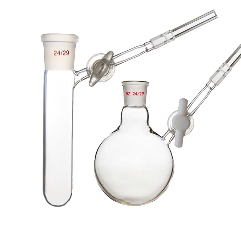 XL Glass Tube Stem Solo Set, 90mm Straight Chemistry Air Drying Tubes, 3-Piece
