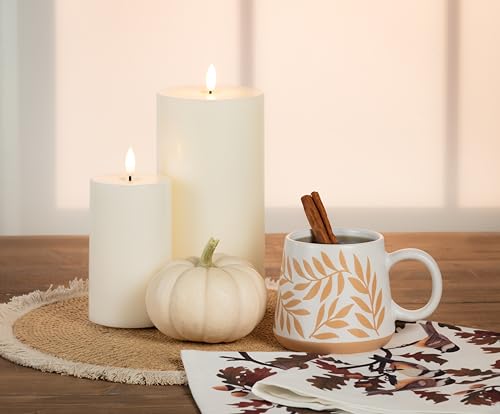 Abbott Collection Luxlite LED Flameless Wax Ball Candle - Sand (4" D)