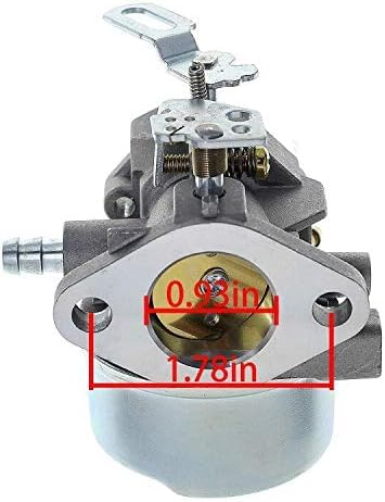 AUTOKAY 640349 640052 HMSK80 HMSK90 LH318SA LH358SA Adjustable Carburetor for Tecumseh 8HP 9HP 10HP Snowblower Replaces 632334 640054 640058 640058A