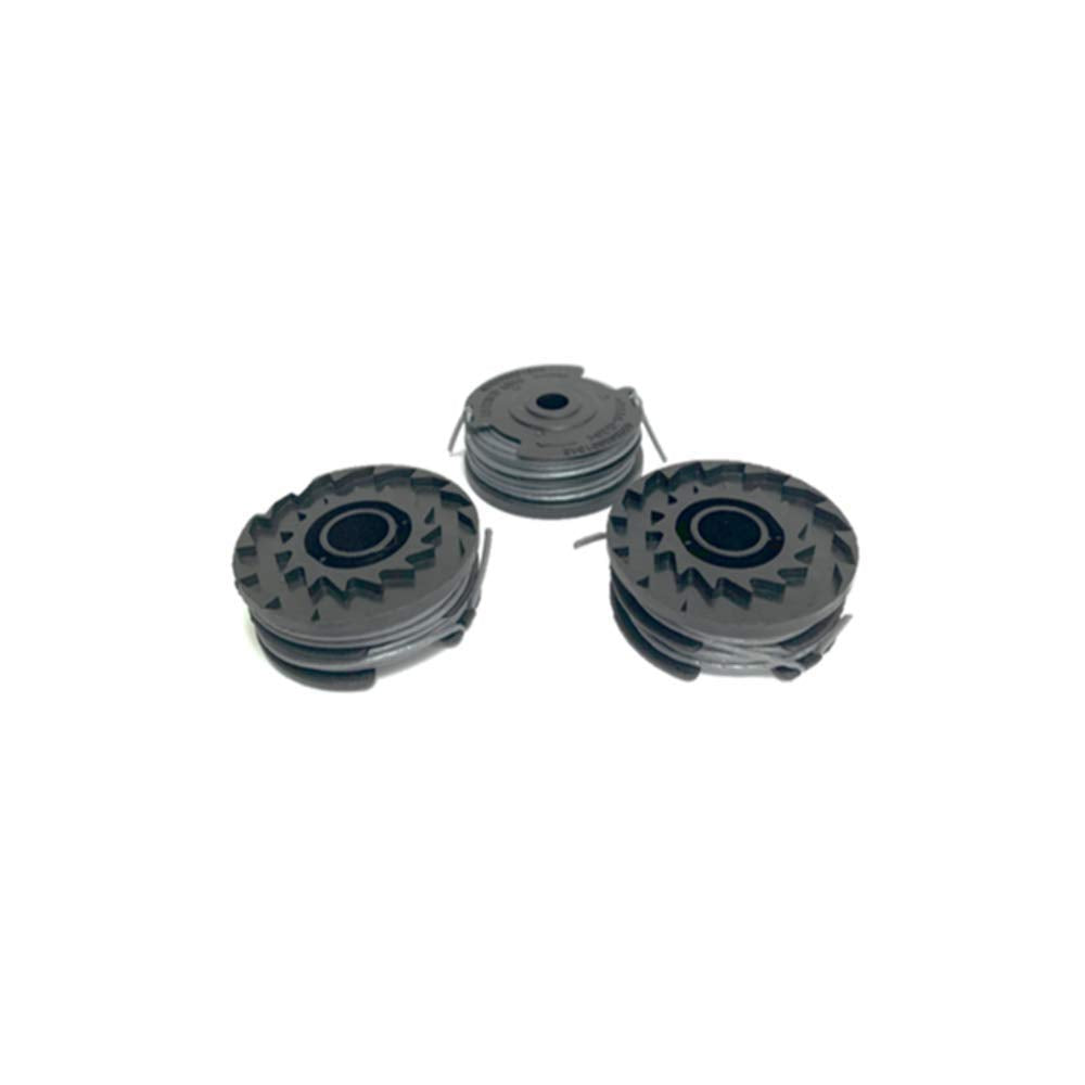 Greenworks Replacement 0.065" Dual Line Spools for 40V 12-inch String Trimmer (3 Pack), PAF301 (PAF301)