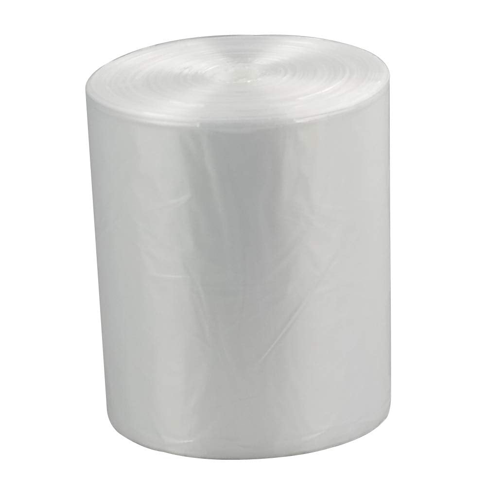 Lesbin 18 Gallon Clear Large Trash Bag, Kitchen Trash Compactor Bags, 90 Counts