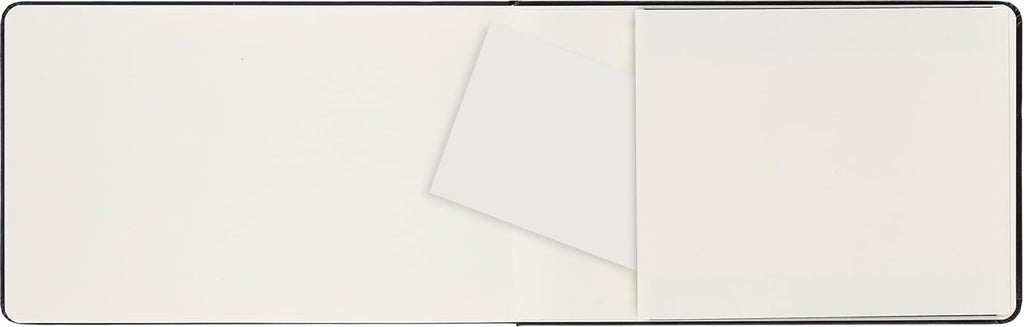 Moleskine Art Watercolor Album, Hard Cover, Large (5" x 8.25") Plain/Blank, Black, 72 Pages