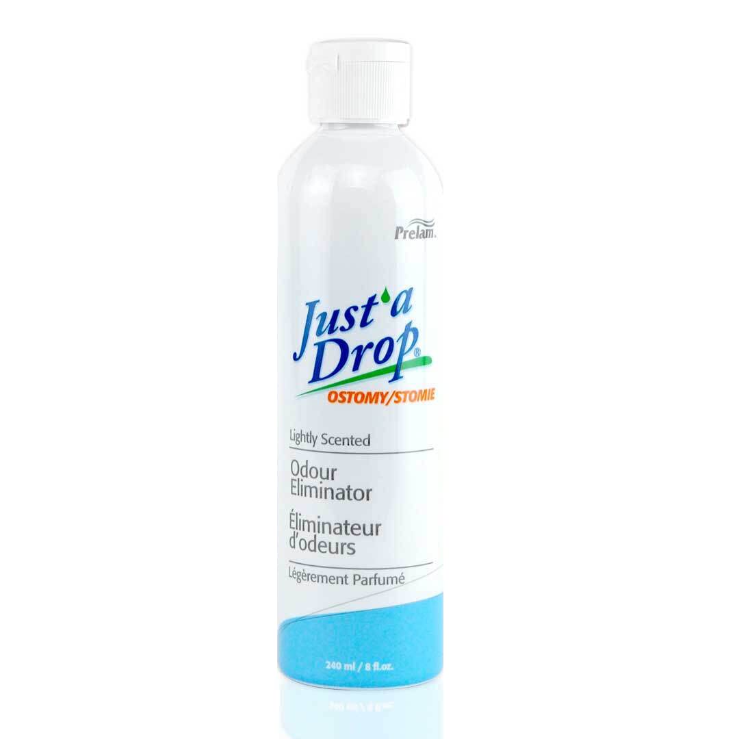 Just a Drop Ostomy Odor Eliminator, Lightly Scented, 240 ml