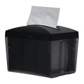 7.5 x 6 x 6.3 Inch Napkin Holders, 1 Rectangle Napkin Dispenser - Tabletop, Easy Access, Gray Plastic Commercial Napkin Dispensers, Refillable, For Countertops